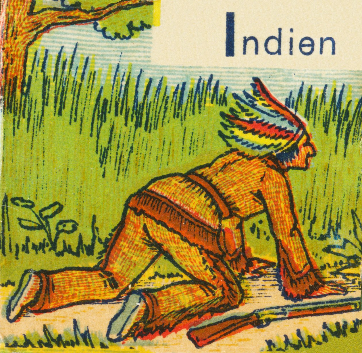 Jag som indian av Unknown artist