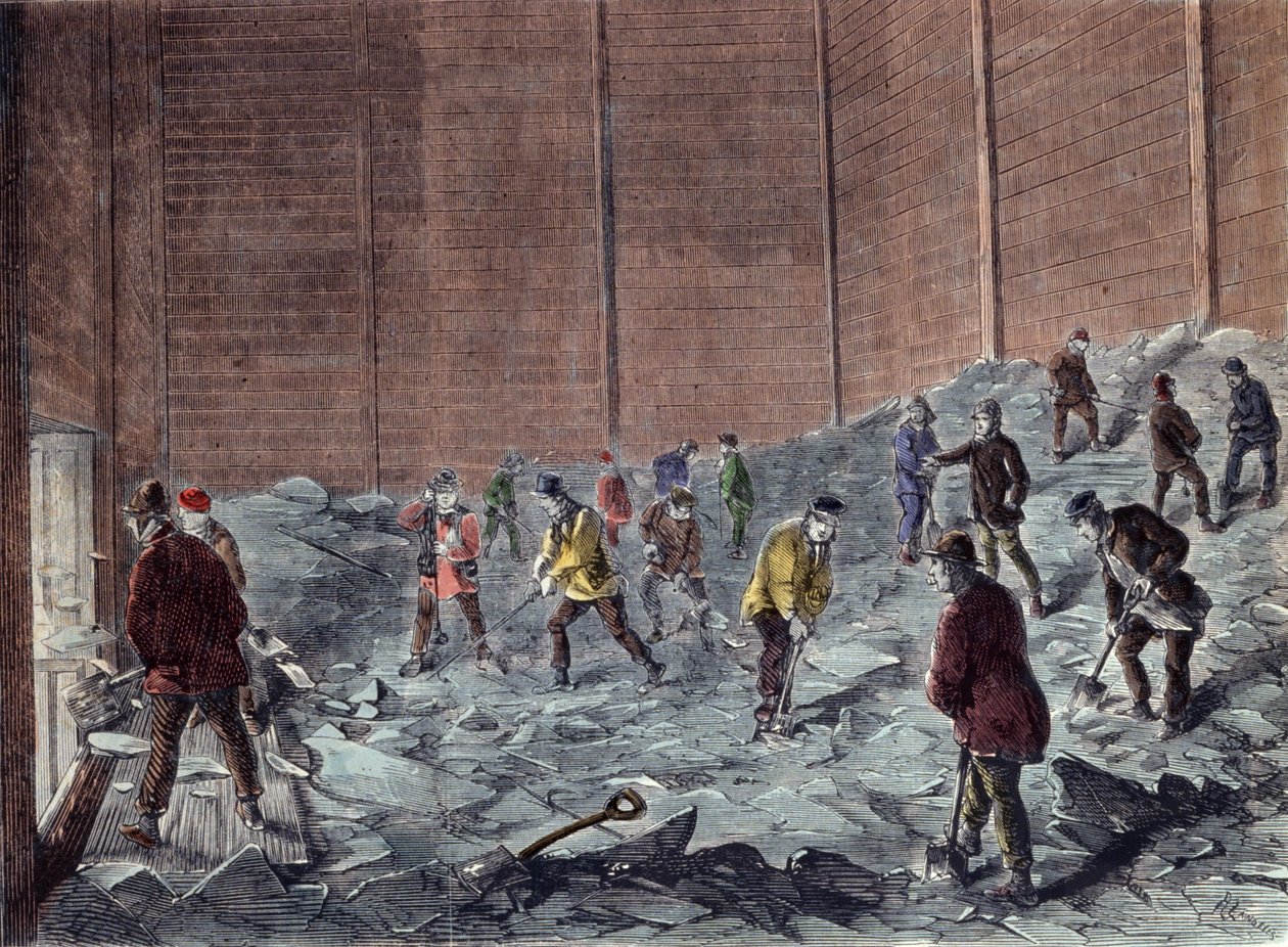Istillverkning i Chelsea: insamling och förvaring. av Unknown artist