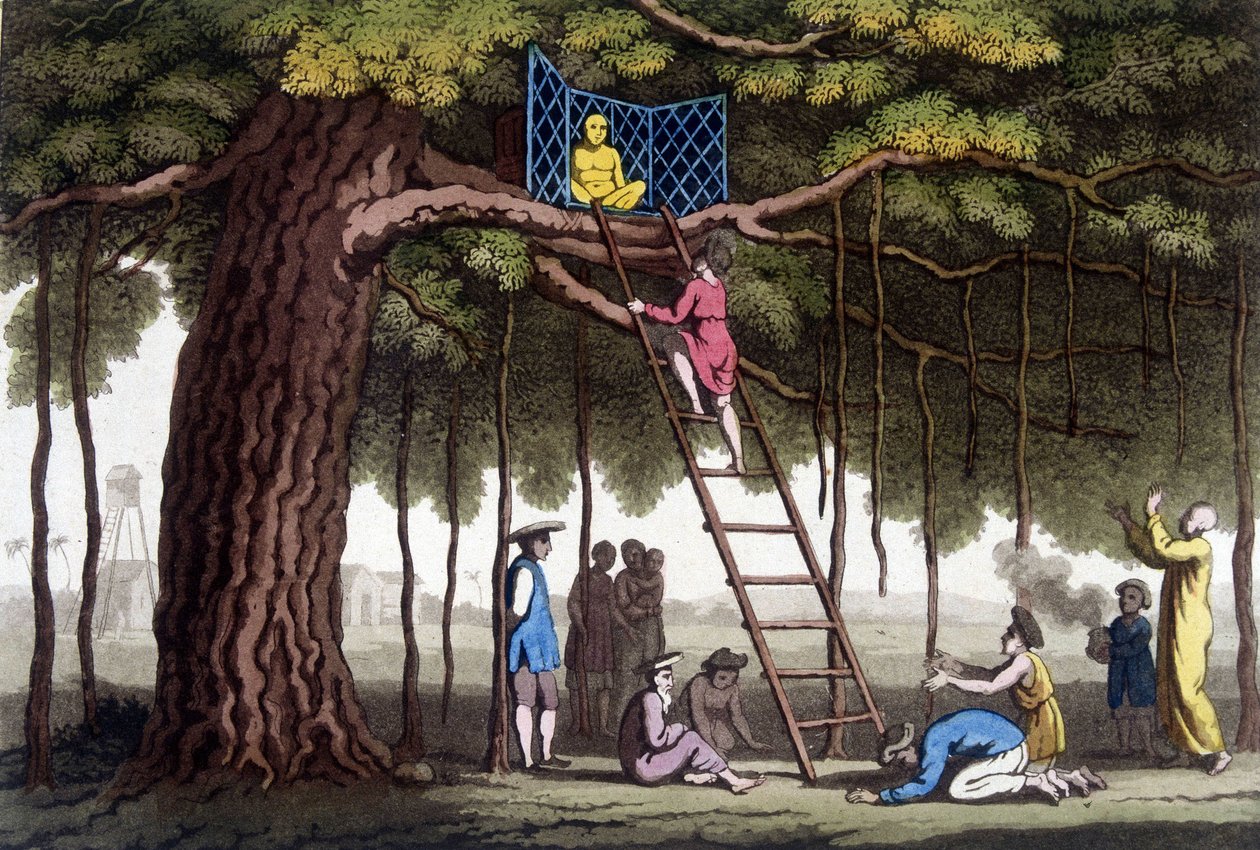 I "" Den gamla och moderna kostymen"" 1819-1820 av Ferrario. av Unknown artist