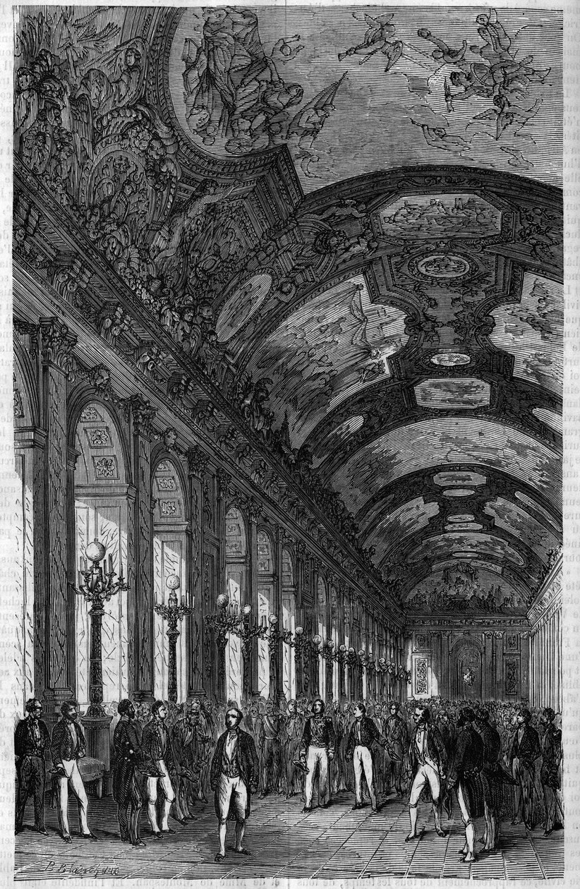 Invigning av Musee de Versailles den 10 juni av Unknown artist