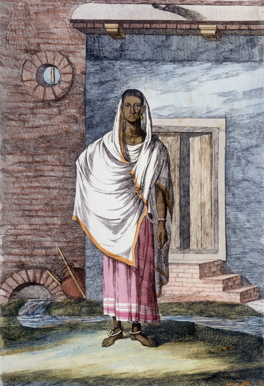 Indisk kultur och civilisation: Hidjera, ballerina i Indien. av Unknown artist