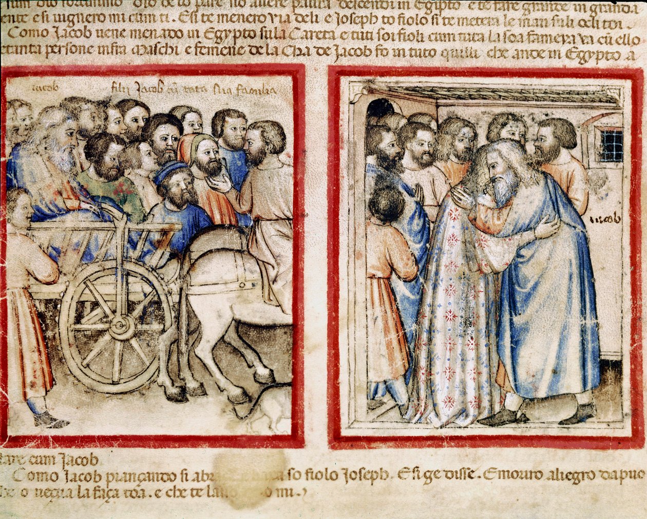 Codex 212 (eller Paduan Codex eller Bible of Padua) 1390-1400 Rovigo, Accademia dei Concordi av Unknown artist