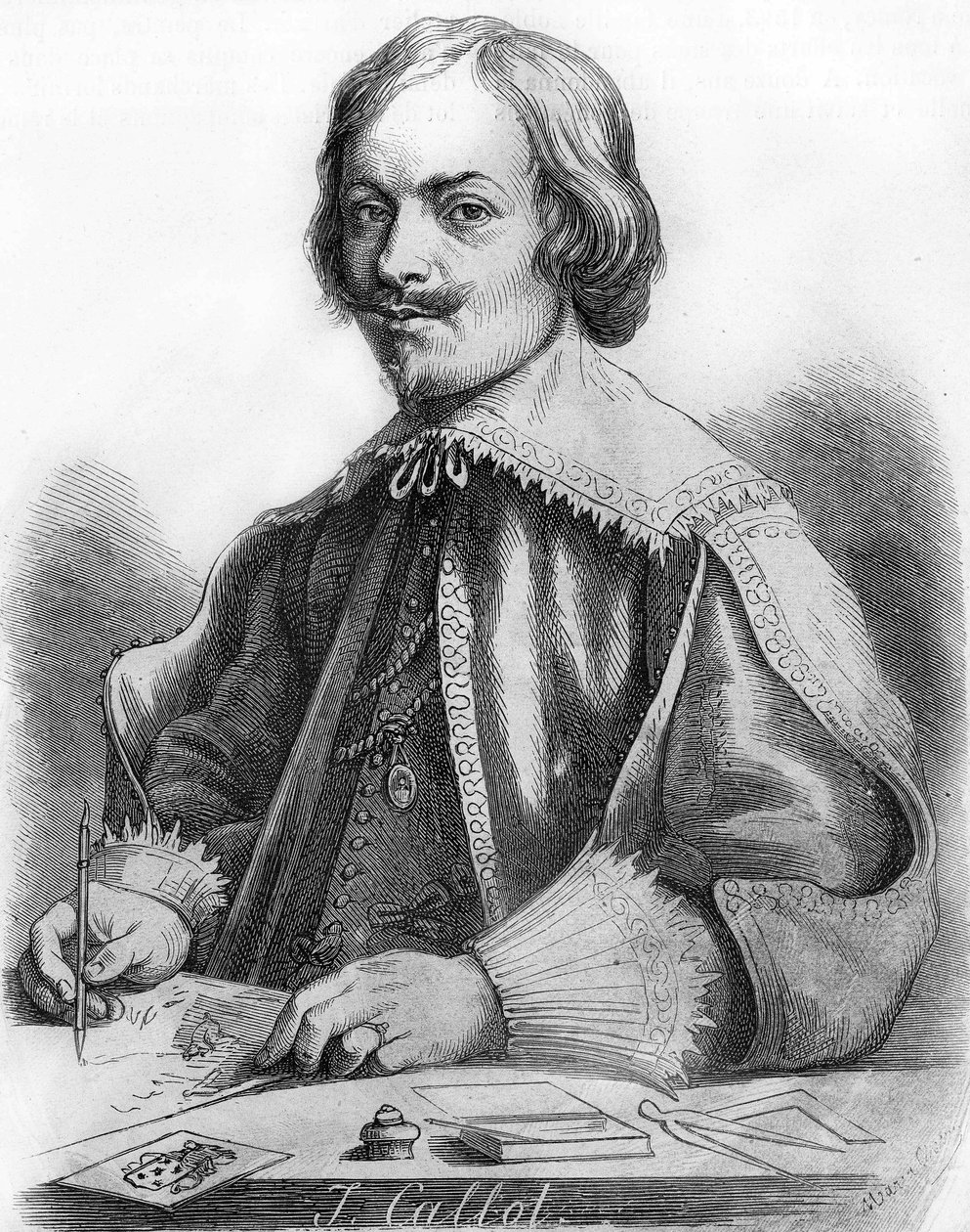 Jacques Callot fransk serietecknare och gravör (Nancy av Unknown artist