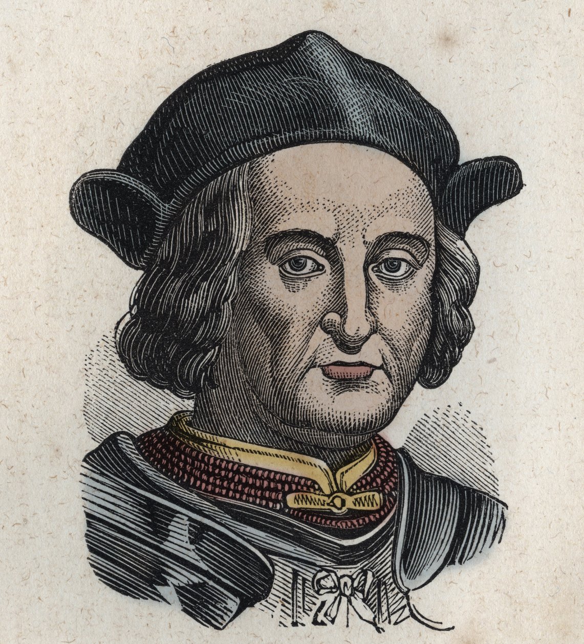 Jacques de Trivulce (Gian Giacomo Trivulzio) italiensk aristokrat och condottiero (1440-1518) markis de Vigevano, politiker och militär. av Unknown artist