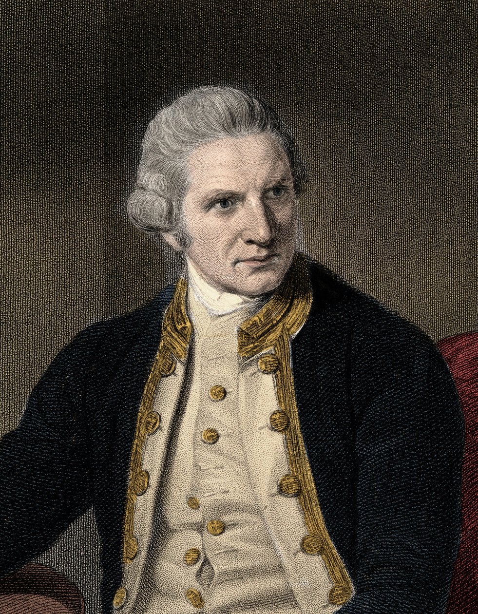 James Cook 1728-1779 - gravyr - 1800-talet av Unknown artist