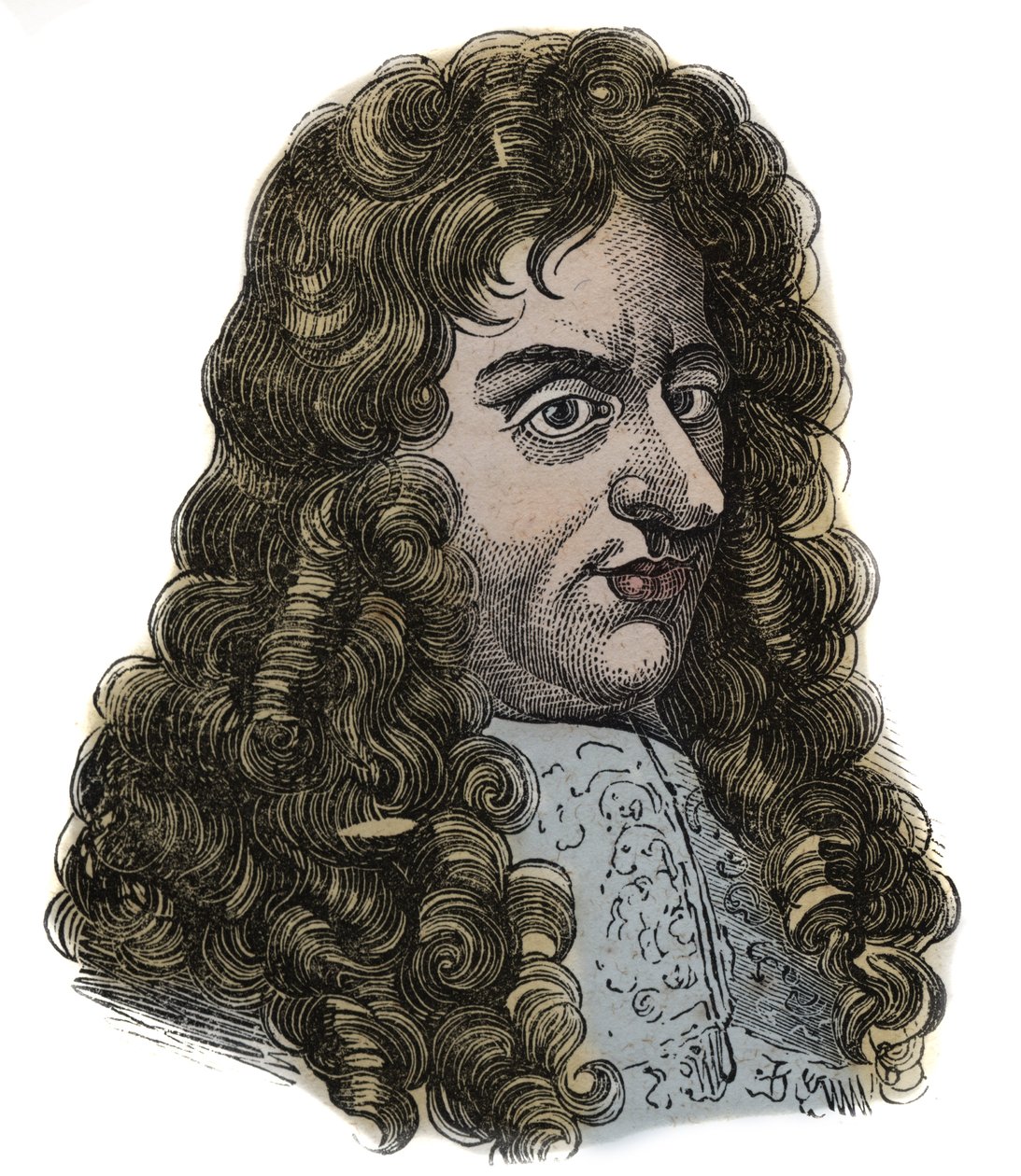 Jean Dominique Cassini (1625-1712) (Giandomenico) - engelsk astronom - gravyr 1856 av Unknown artist