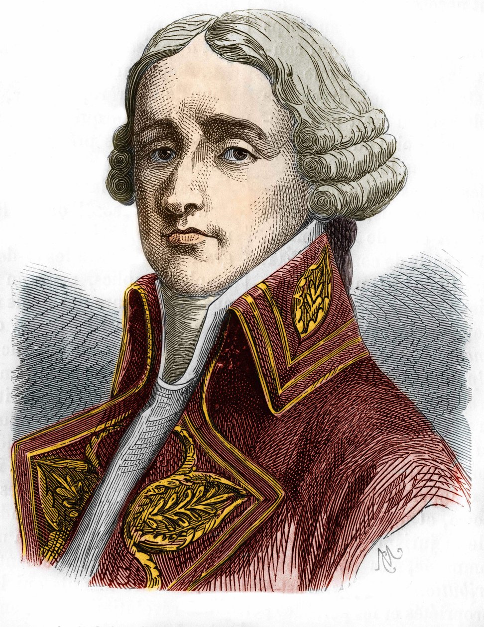 Jean Jacques Regis de Cambaceres (1753-1824), fransk advokat och politiker. av Unknown artist