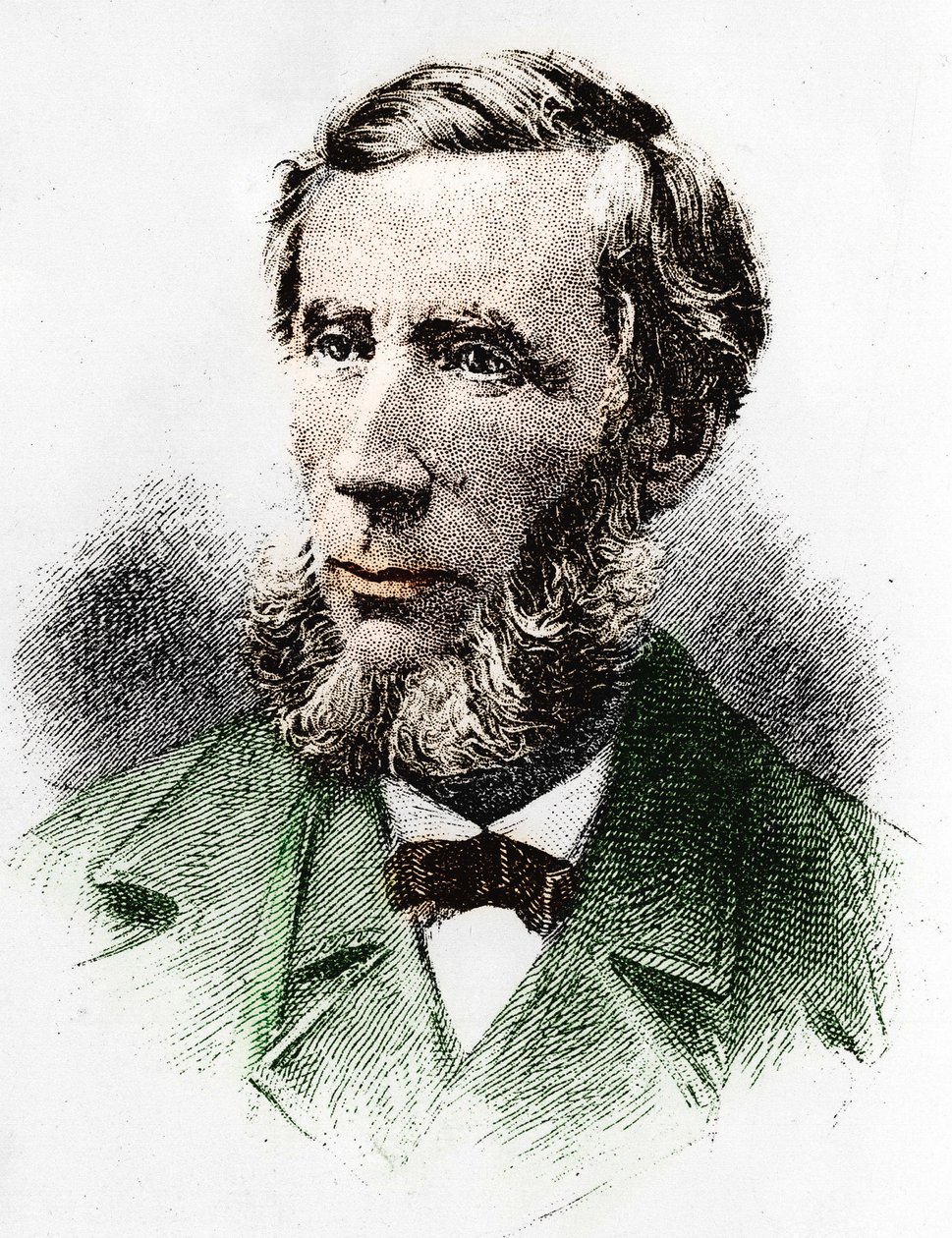 John Tyndall (1820-1893), irländsk fysiker. av Unknown artist