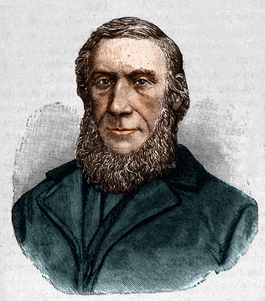 John Tyndall (1820-1893). irländsk fysiker. av Unknown artist