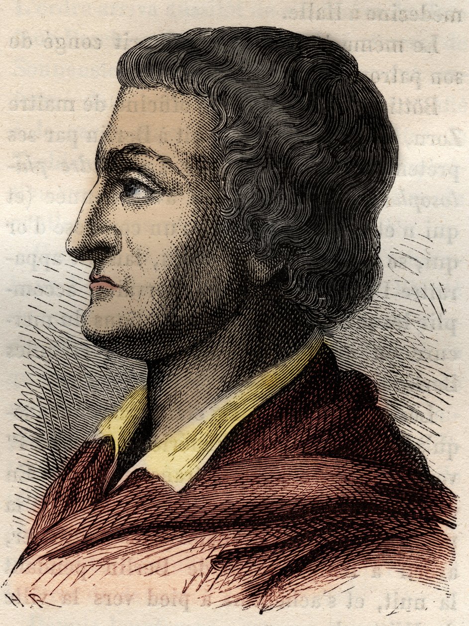 Karl Gottlieb Wilhelm Botticher (1806-1889) engelsk arkeolog - av Unknown artist