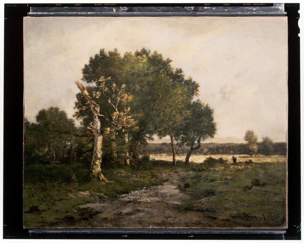 Landskap, ca 1800-talet (olja på duk) av Unknown artist