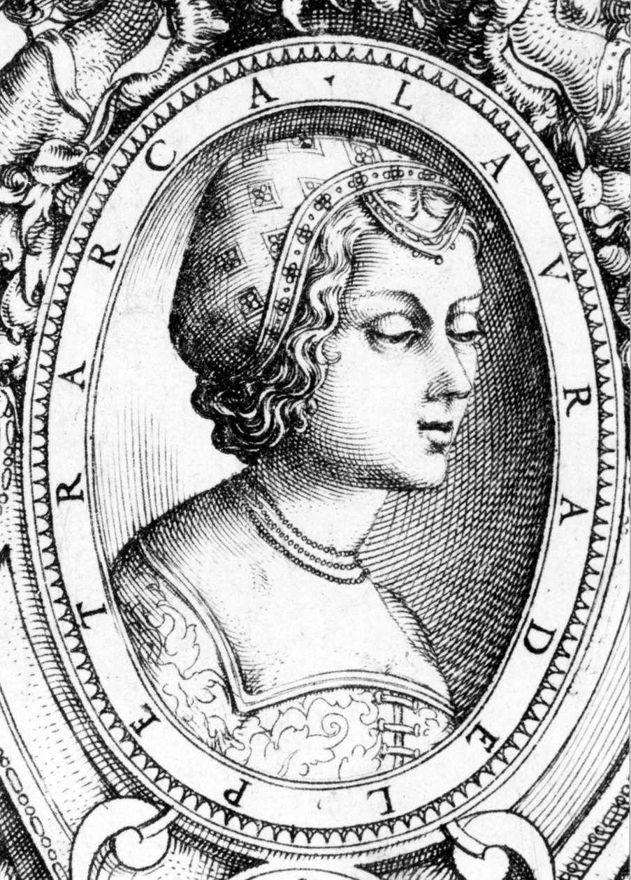 Laure de Noves av Unknown artist