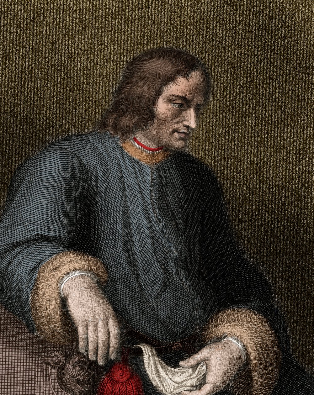 Laurent de Medici även känd som Laurent le Magnifico av Unknown artist
