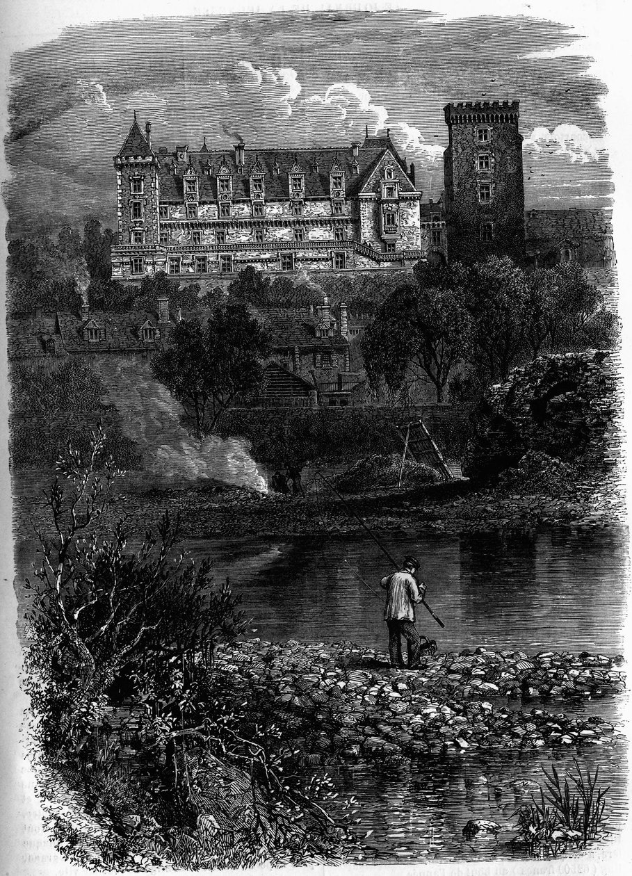 Slottet Pau, Pyrenéerna Atlantique (64). av Unknown artist