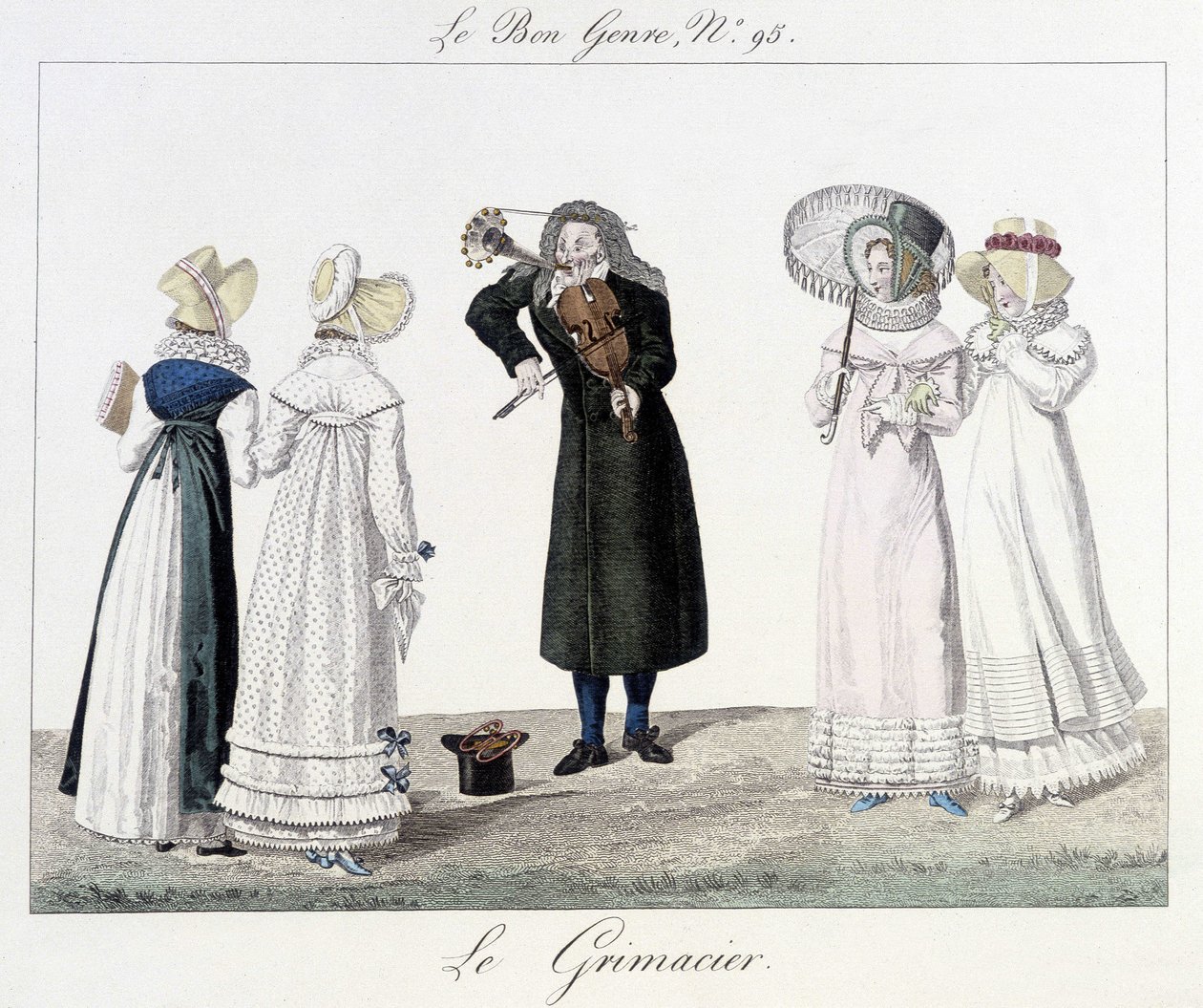 Le grimacier: gatumusiker på 1700-talet - i "" Le bon genre"" n¡95 av Unknown artist