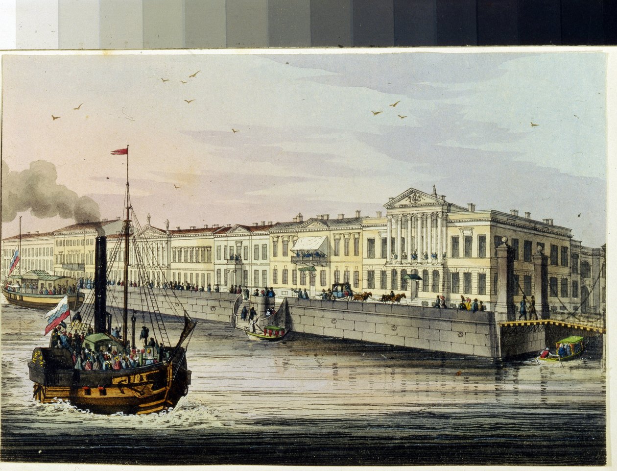 Engelsmännens kaj i Sankt Petersburg (Album av Marie Taglioni av Unknown artist