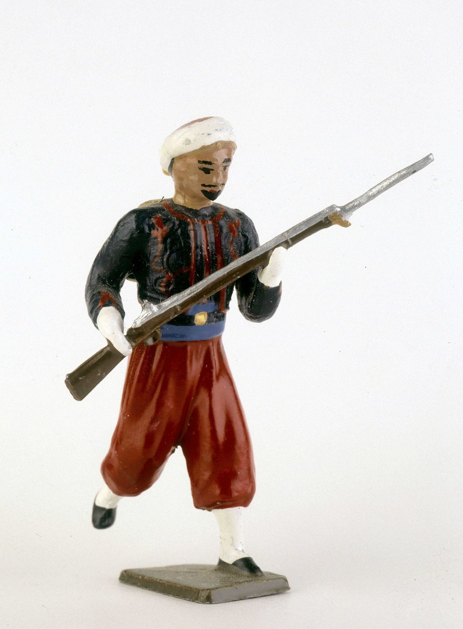 Ledande soldat: Zouaven. av Unknown artist