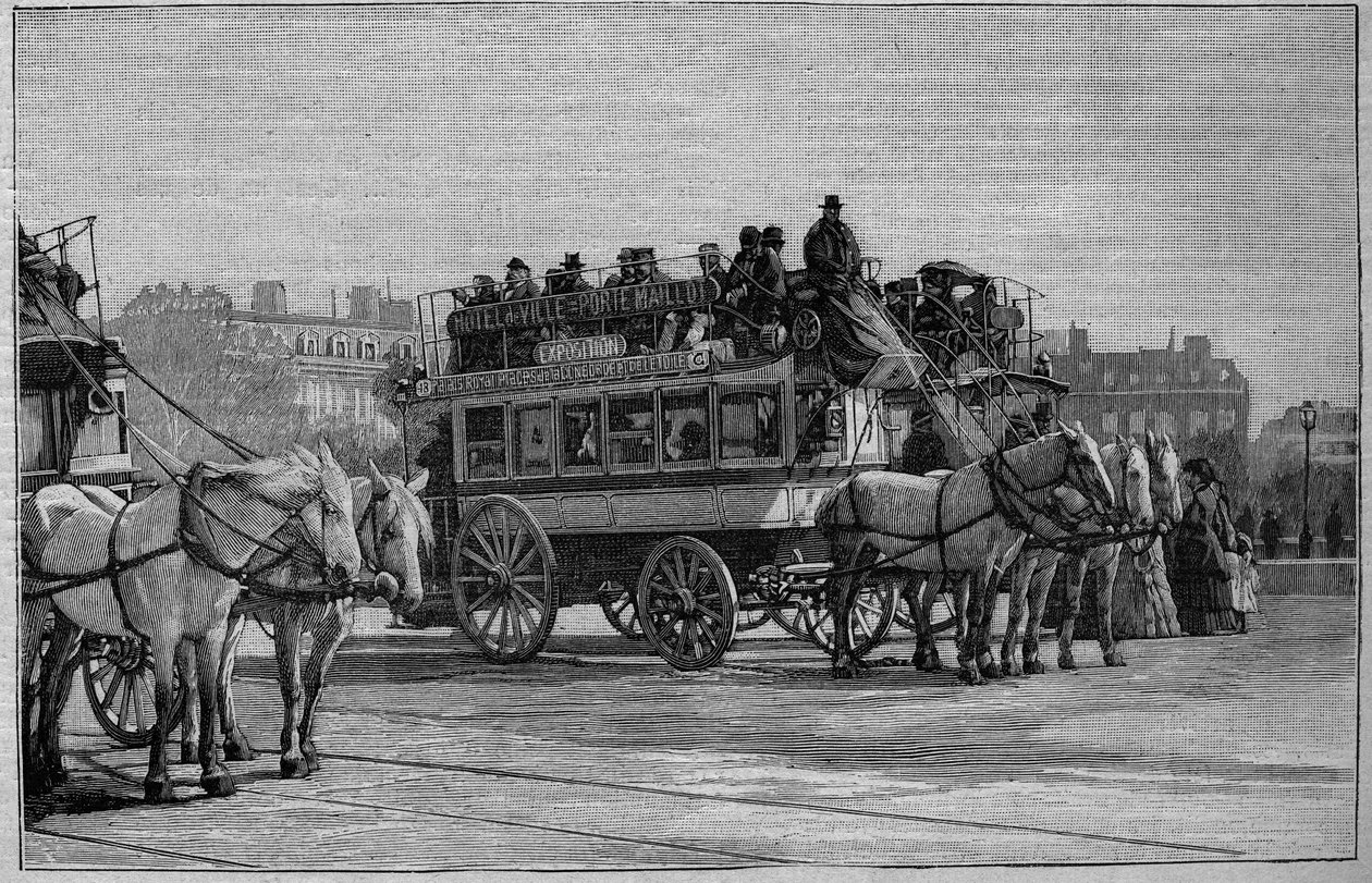 Les Omnibus de Paris på 1800-talet: l