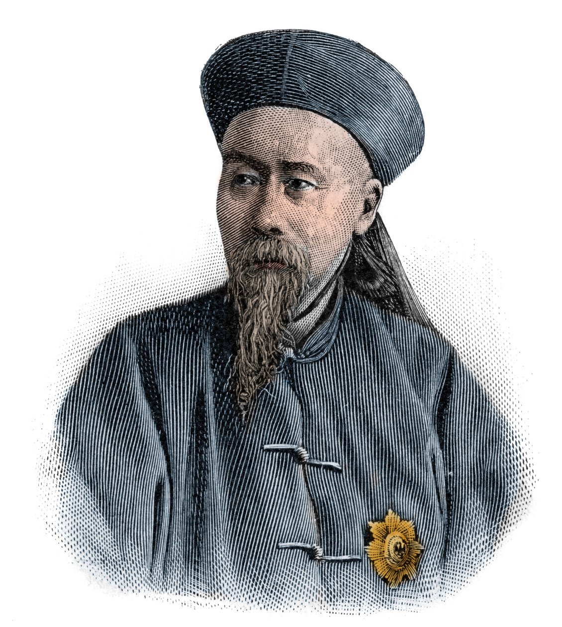 l i hong Zhang (l i hong-Chang, hängde Chang) En politiker, general och diplom till ft och sena Qing-imperiet - l i hong Zhang (l i hing-Chang, hängde Chang, eller hong sing av Unknown artist