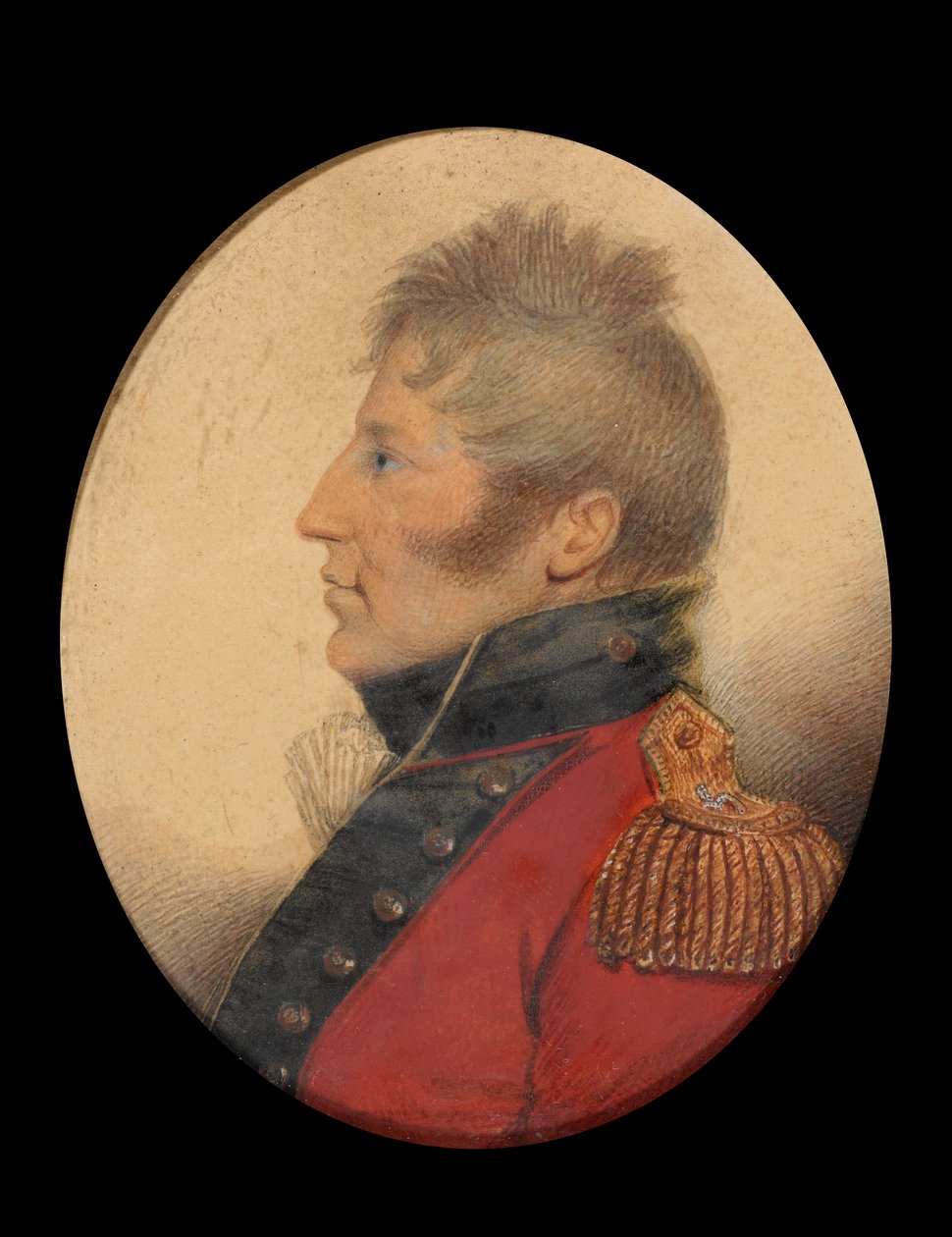 Överstelöjtnant Charles McCarthy, Royal African Corps, 1812 ca av Unknown