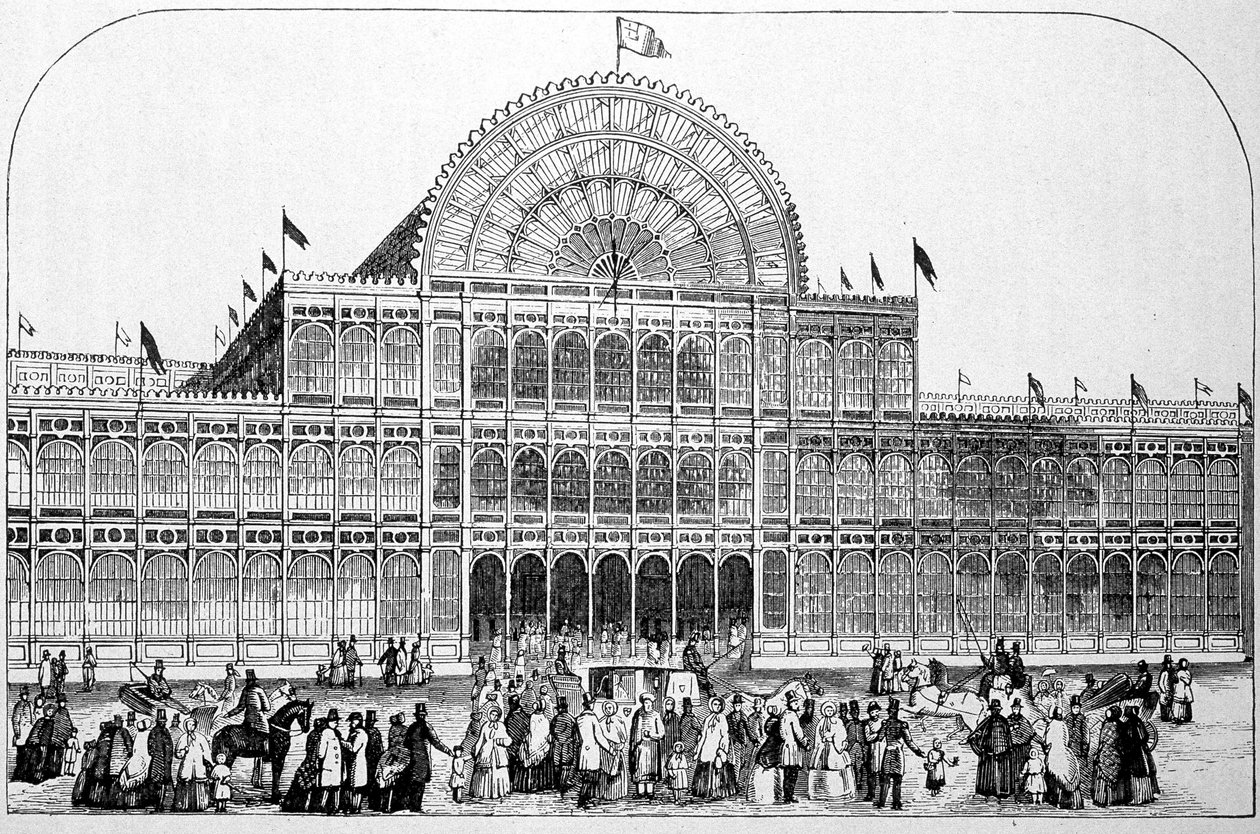 London International Exhibition 1851 (Crystal Palace i Hyde Park) av Unknown artist