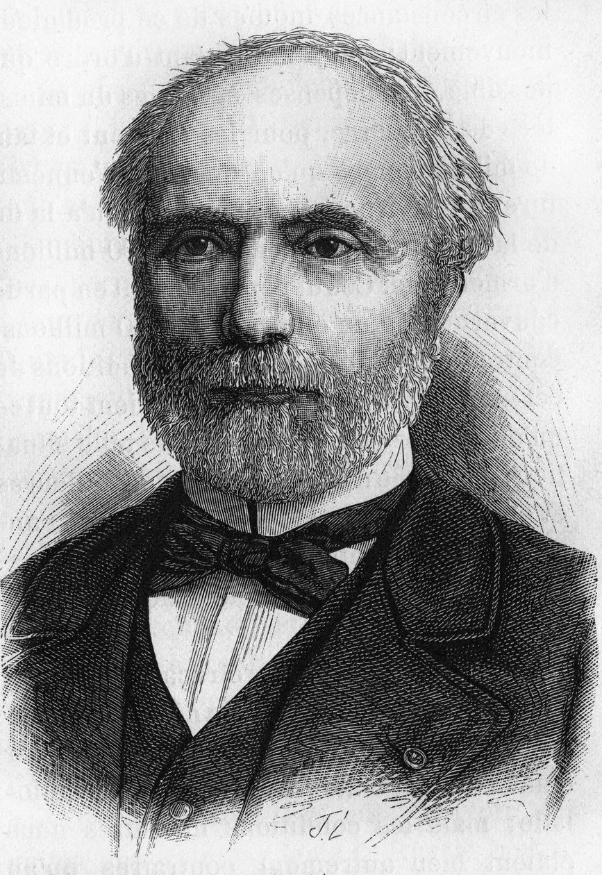 Louis Charles de SAULCES av FREYCINET (1828-1923) fransk politiker av Unknown artist