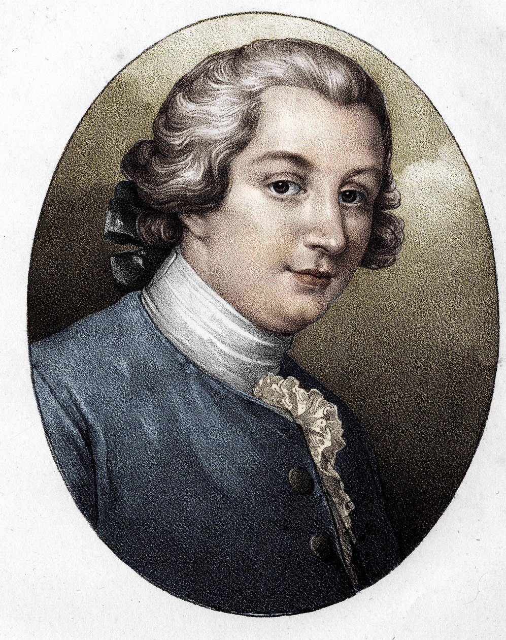Louis Gresset (1709-1777), fransk författare. av Unknown artist