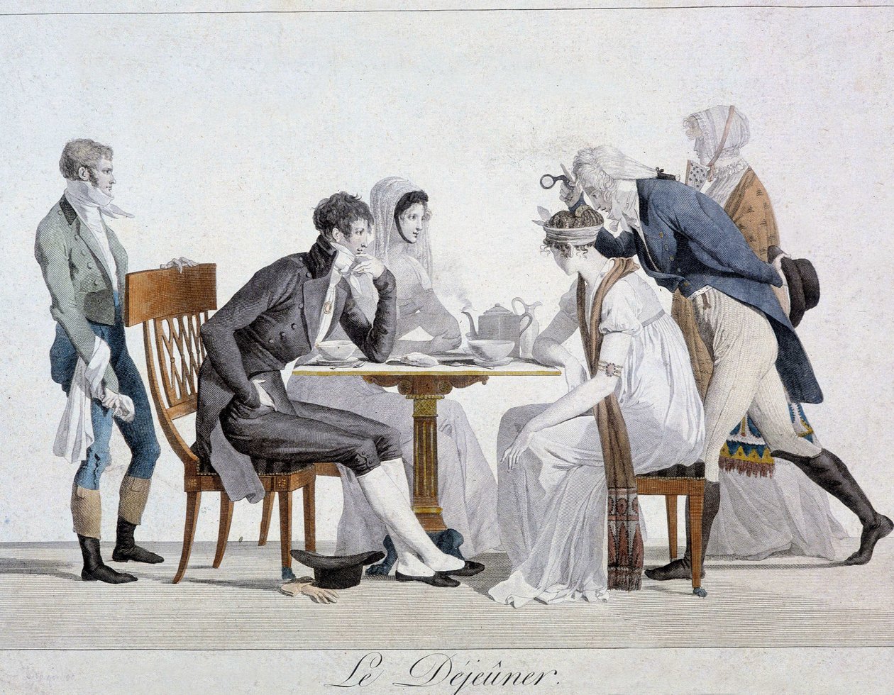 Lunch - gravyr av Unknown artist