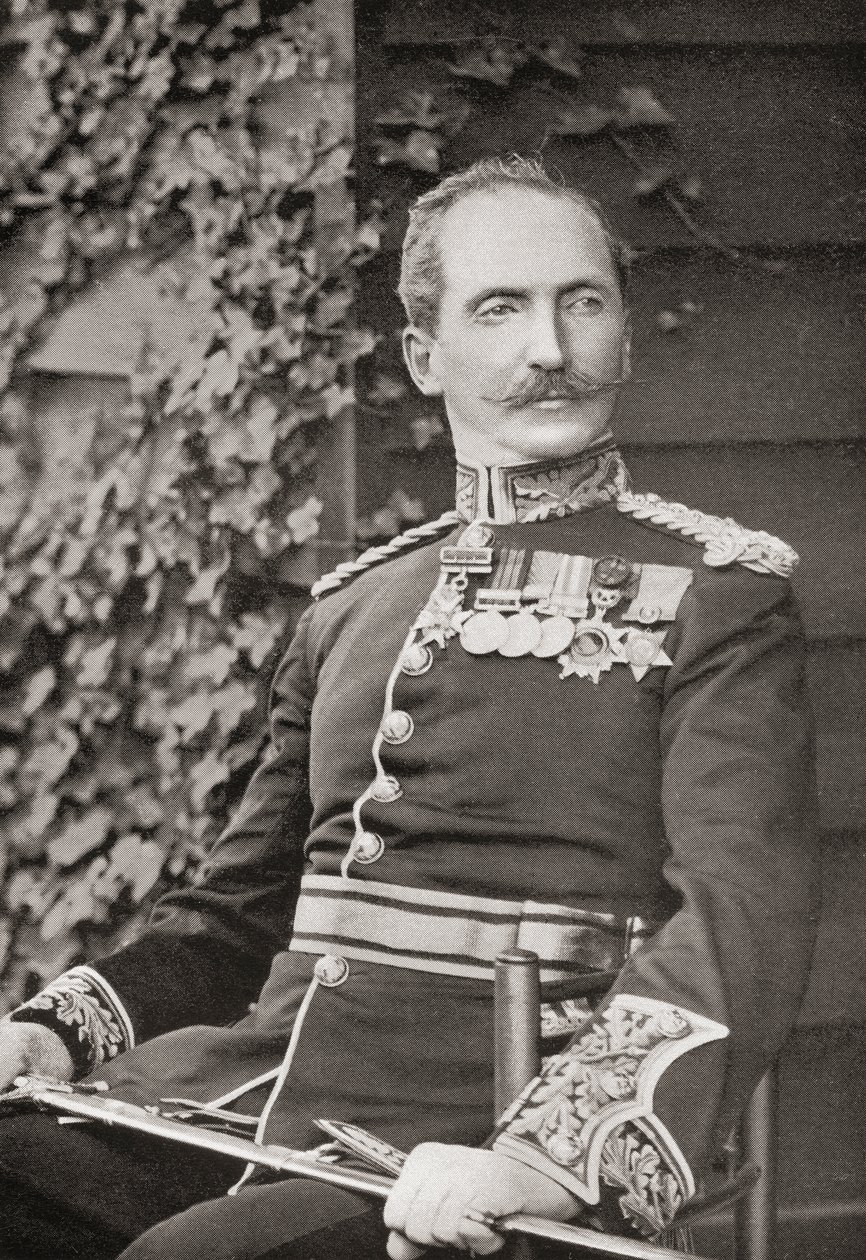 Generalmajor Arthur Fitzroy Hart-Synnot, Från boken South Africa and the Transvaal War av Louis Creswicke, pub. 1900 av Unknown