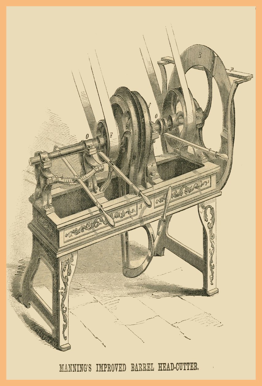 Mannings förbättrad avbitare för cylinderhuvud av Unknown Artist