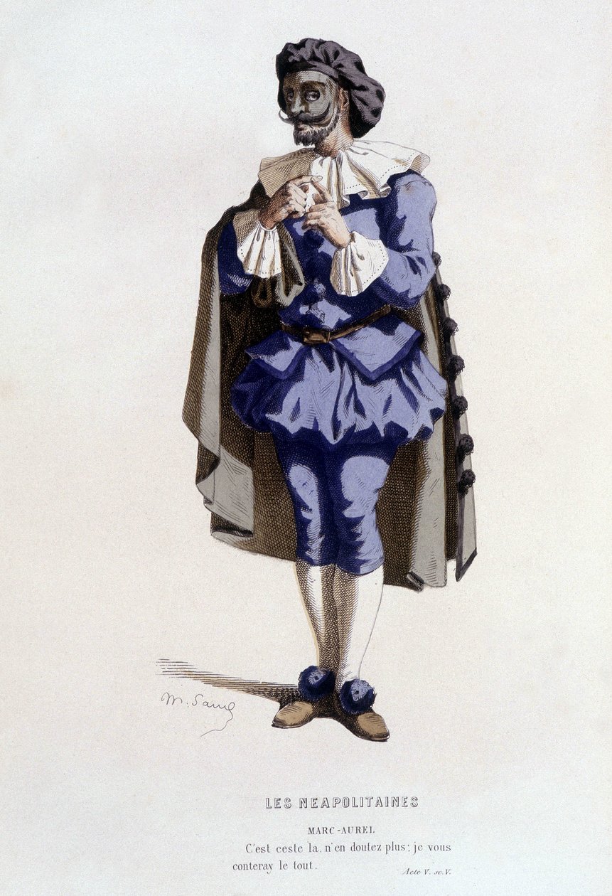 Marc-aurel i "" les Neapolitaines"" (av Françoise d