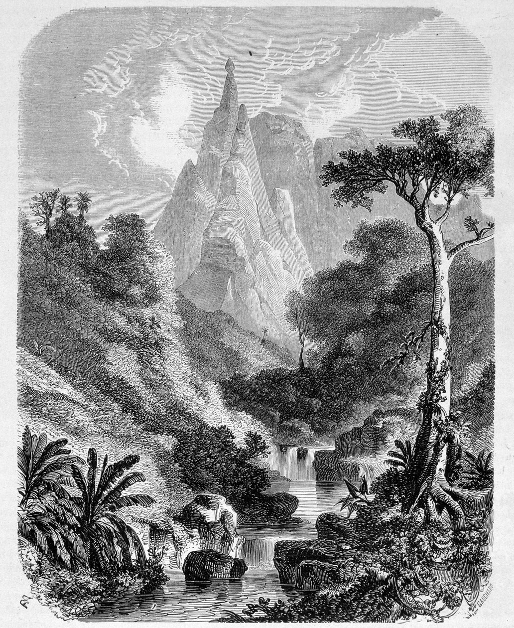 Mauritius: Peter-Booth - i "" Le Tour du Monde", 2:a veckan 1861 av Unknown artist