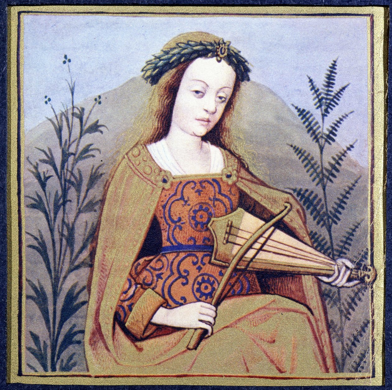 Meduse, dotter till Phorcis (en av gorgonerna, den enda dödliga av de tre) - enligt Boccaces "" Ladies of Renown", v.1360 av Unknown artist