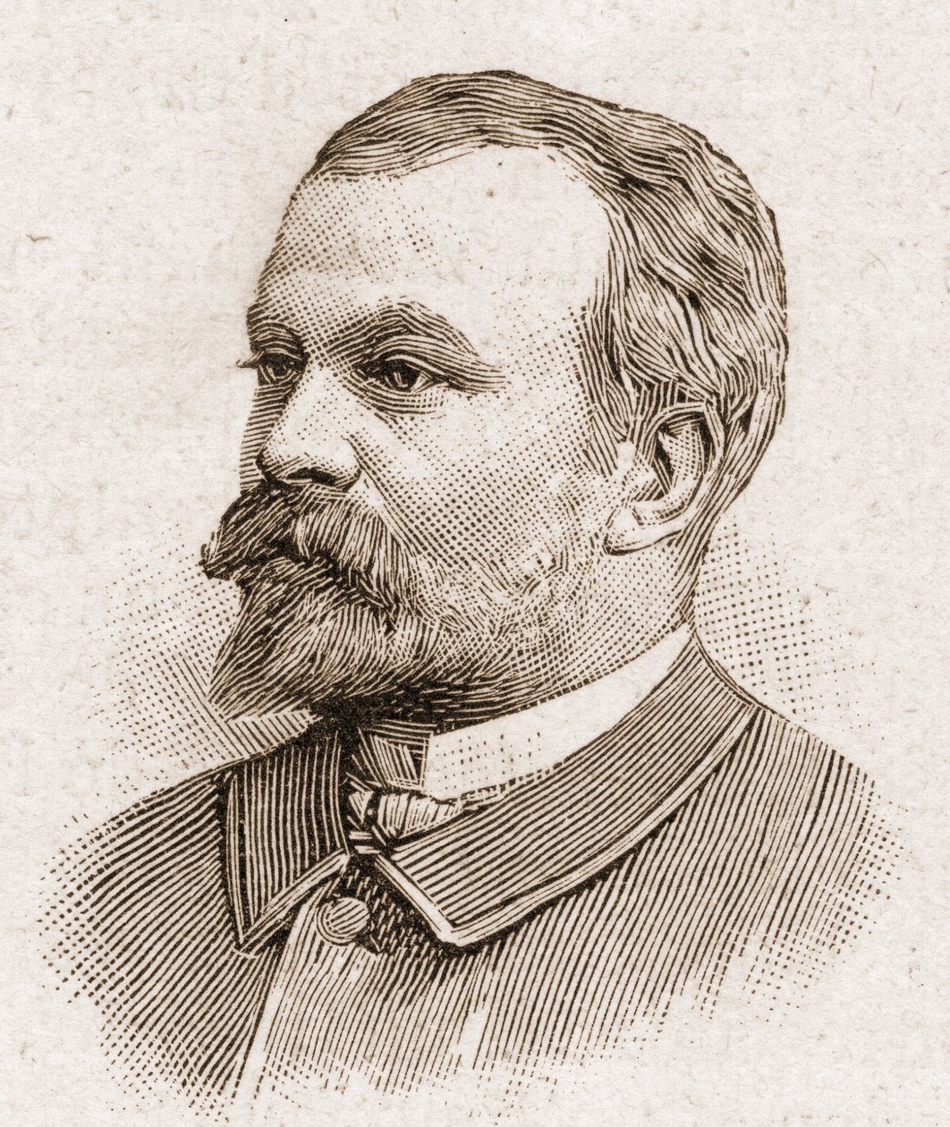 Medlemmar av Academy Francaise 1895: porträtt av Jules Lemaitre (1853-1914), dramatiker, dramatisk kritiker, essäist, litteraturhistoriker och fransk historieberättare. av Unknown artist