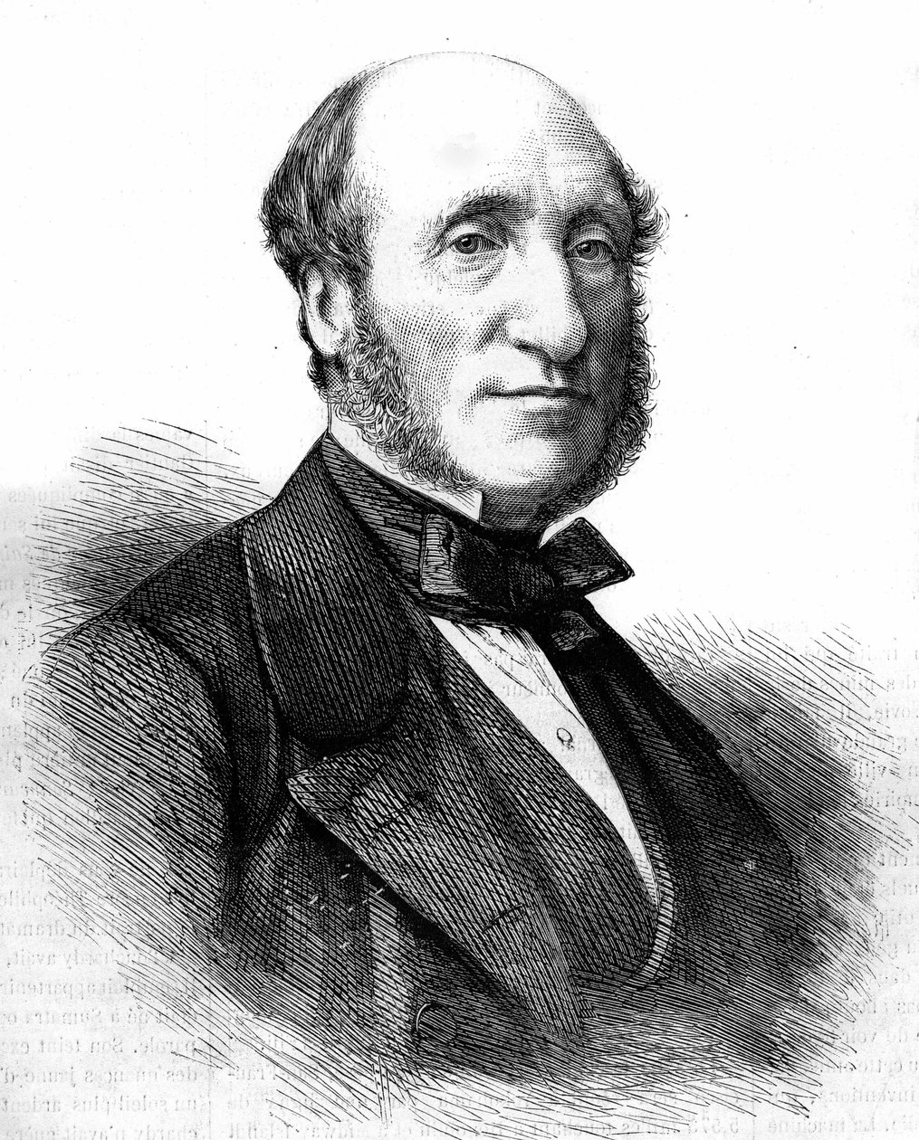 Michel Chevalier. Fransk ekonom och politiker (1806 till 1879). av Unknown artist