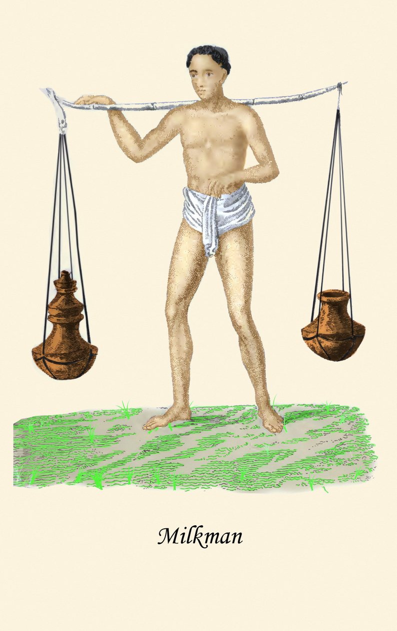 Mjölkmannen av Unknown Artist