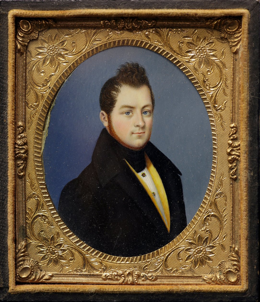 Miniatyrporträtt av Camillo Benso, greve av Cavour (målning av Unknown artist