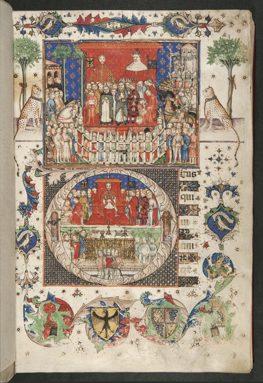 Missal of Gian Galeazzo Visconti, sida 8 av Unknown
