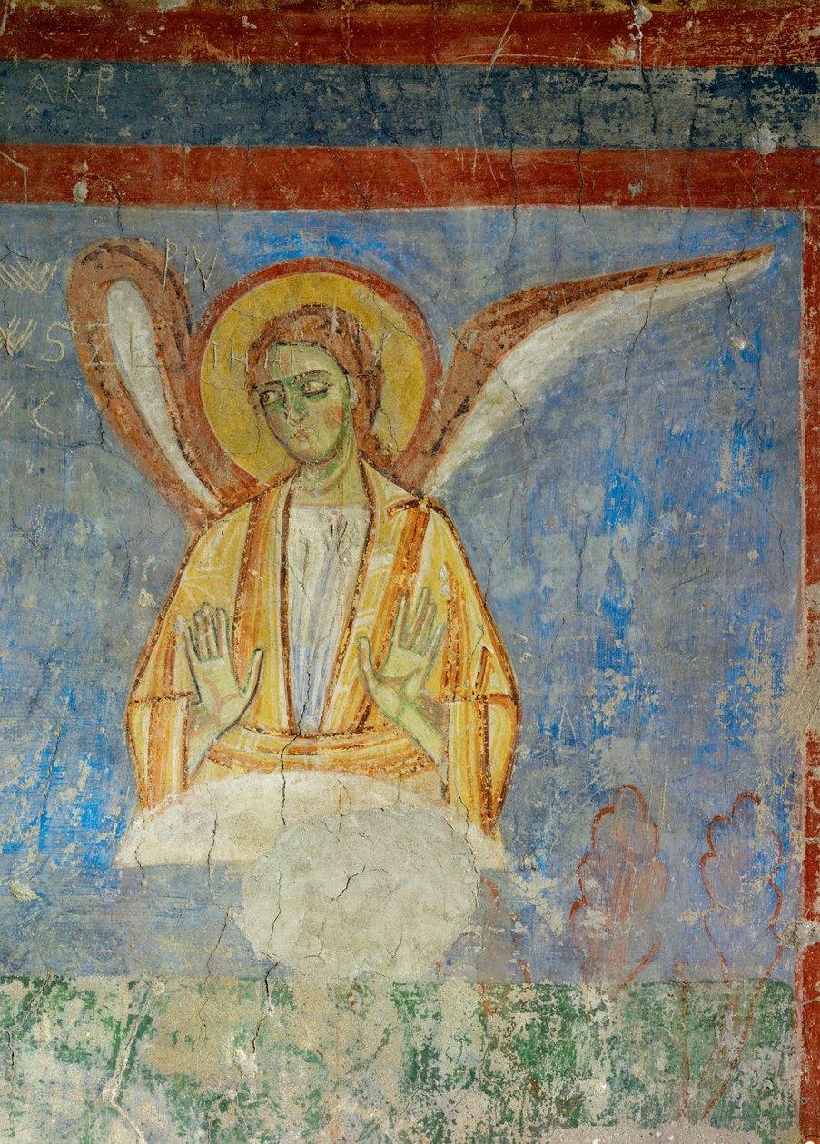 Muralmålningar i kyrkan i benediktinerklostret Lambach, Oberösterreich (fresker) av Unknown artist