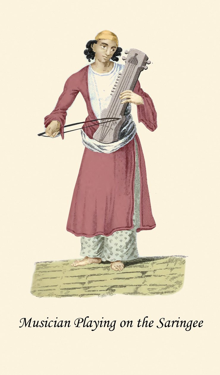Musiker som spelar Saringee av Unknown Artist