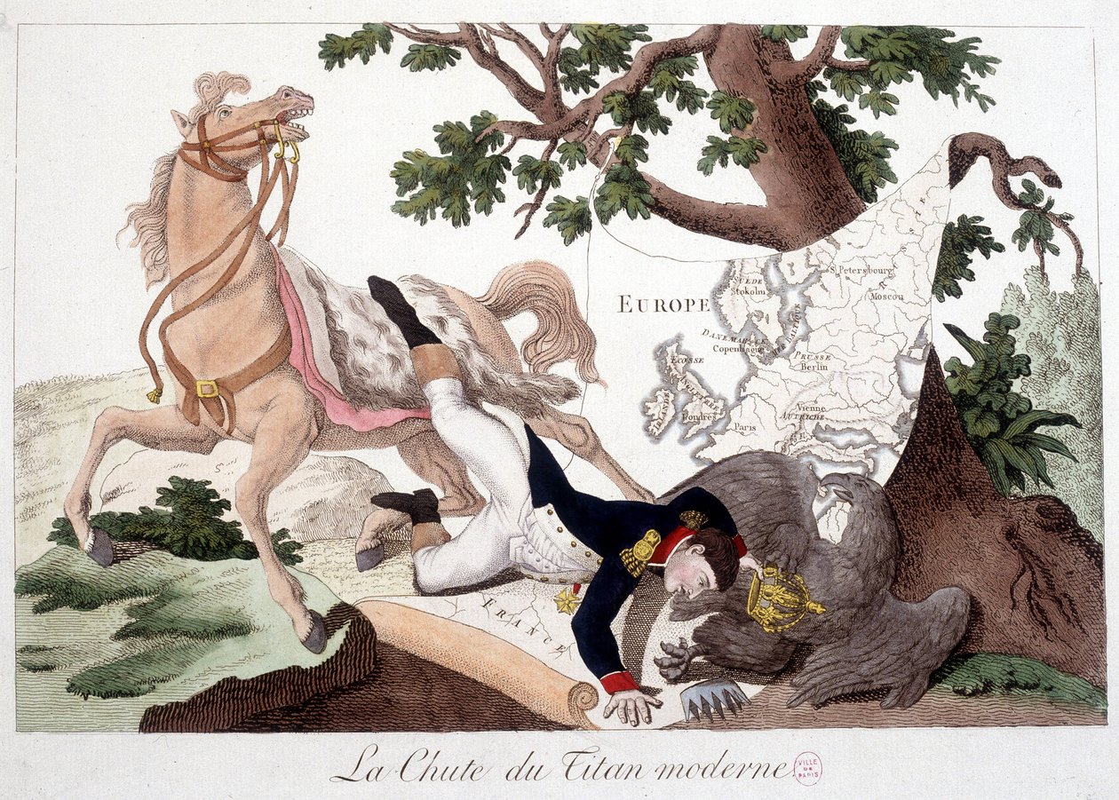 Napoleon: The Fall of Modern Titan - i "" Napoleon 1er", Cartoon Collection av Unknown artist