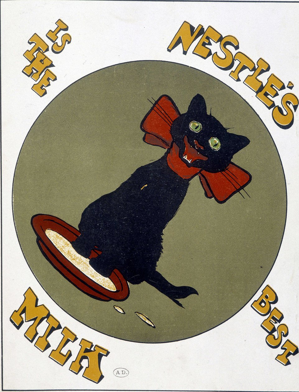 Nestlé är den bästa mjölken - reklam Nestlé av Unknown artist