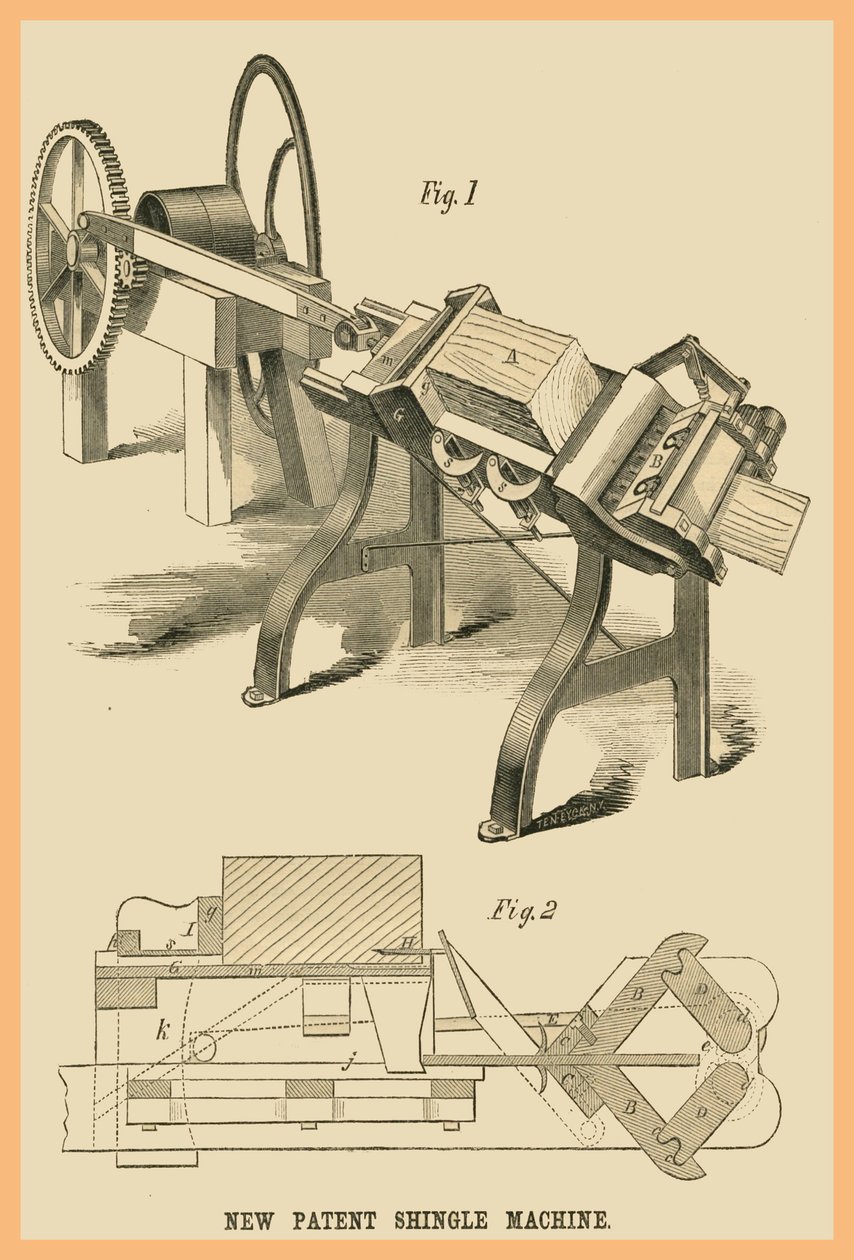 Nytt patent för singelmaskin av Unknown Artist
