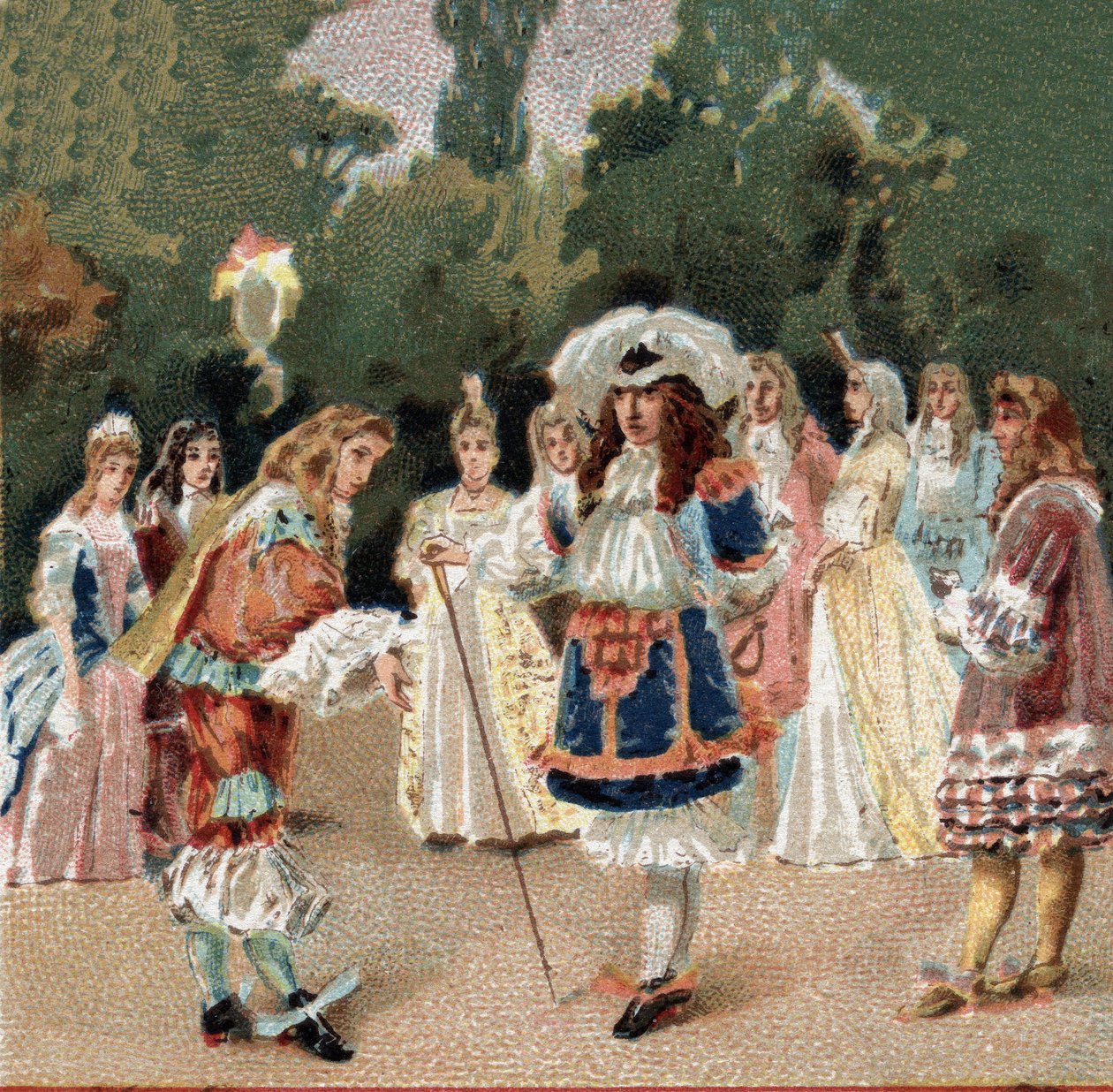 Nicolas Fouquet (1615-1680) tog emot Ludvig XIV känd som Le Roi-Soleil (Kung Soleil eller Ludvig den Store av Unknown artist