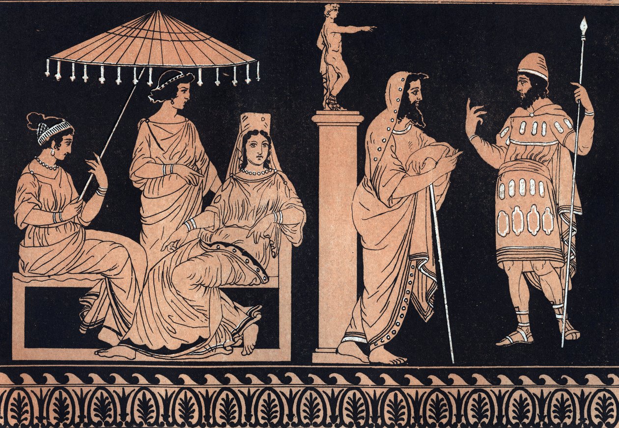 Odyssey av Homer - Ulysses vid hovet i Alcinous - Odyssee d