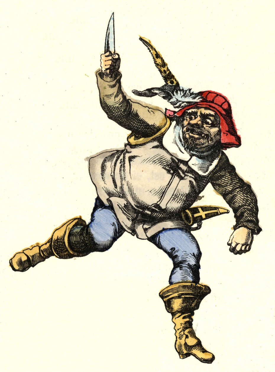 Troll. Illustration av berättelsen "" Le Pepetit Poucet"" av Charles Perrault av Unknown artist