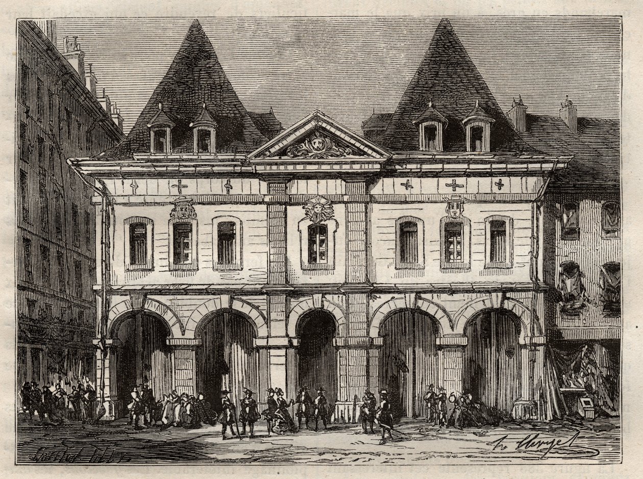 Gammal saltvind i Paris, rue Saint Germain-l