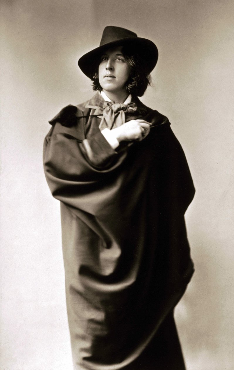 Oscar Wilde (1854 - 1900) omkring 1882 av Napoleon Sarony (1821 - 1896). av Unknown artist