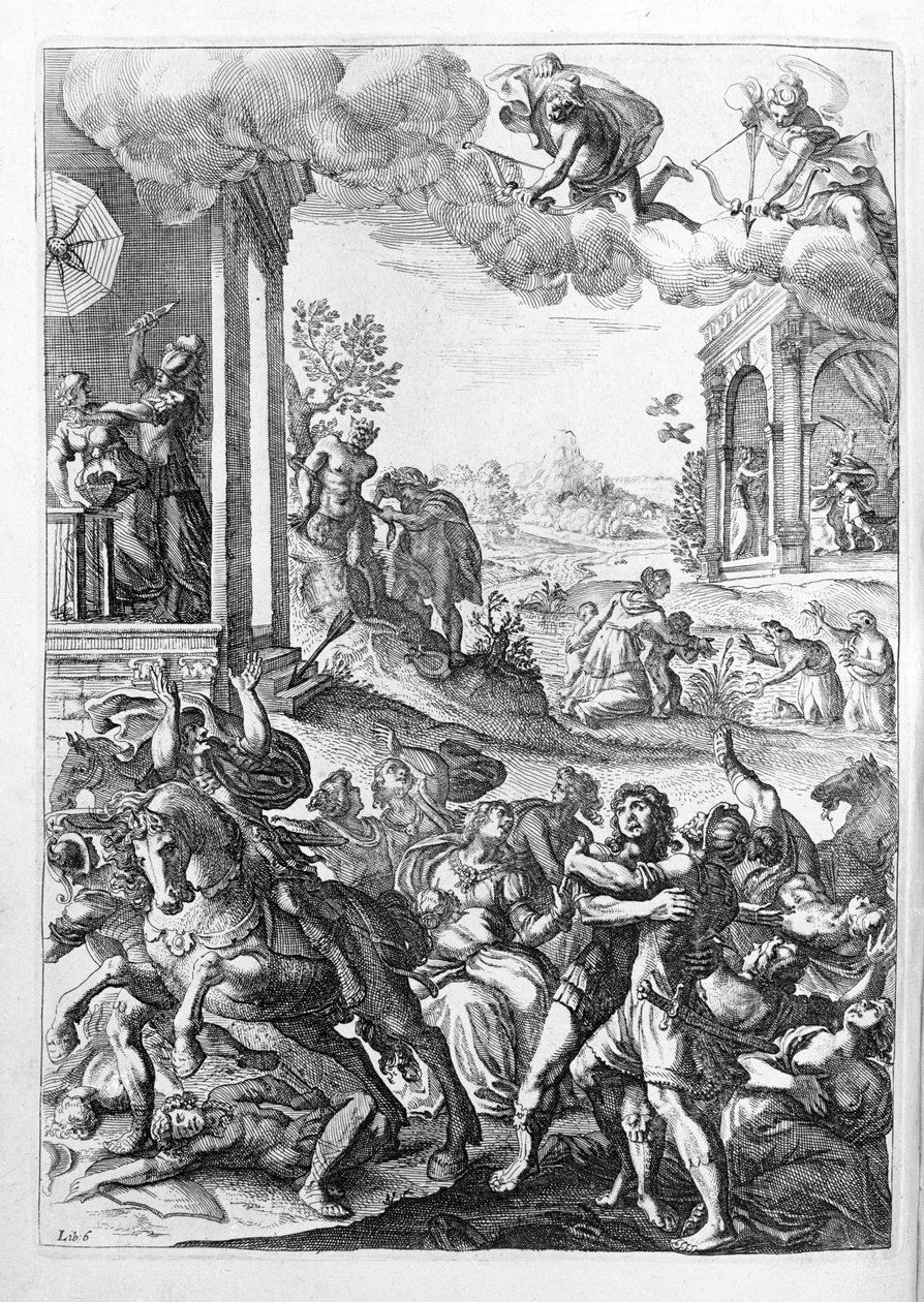 Ovidius (Ovidius) - illustration till bok 15 - (P. Ovidius