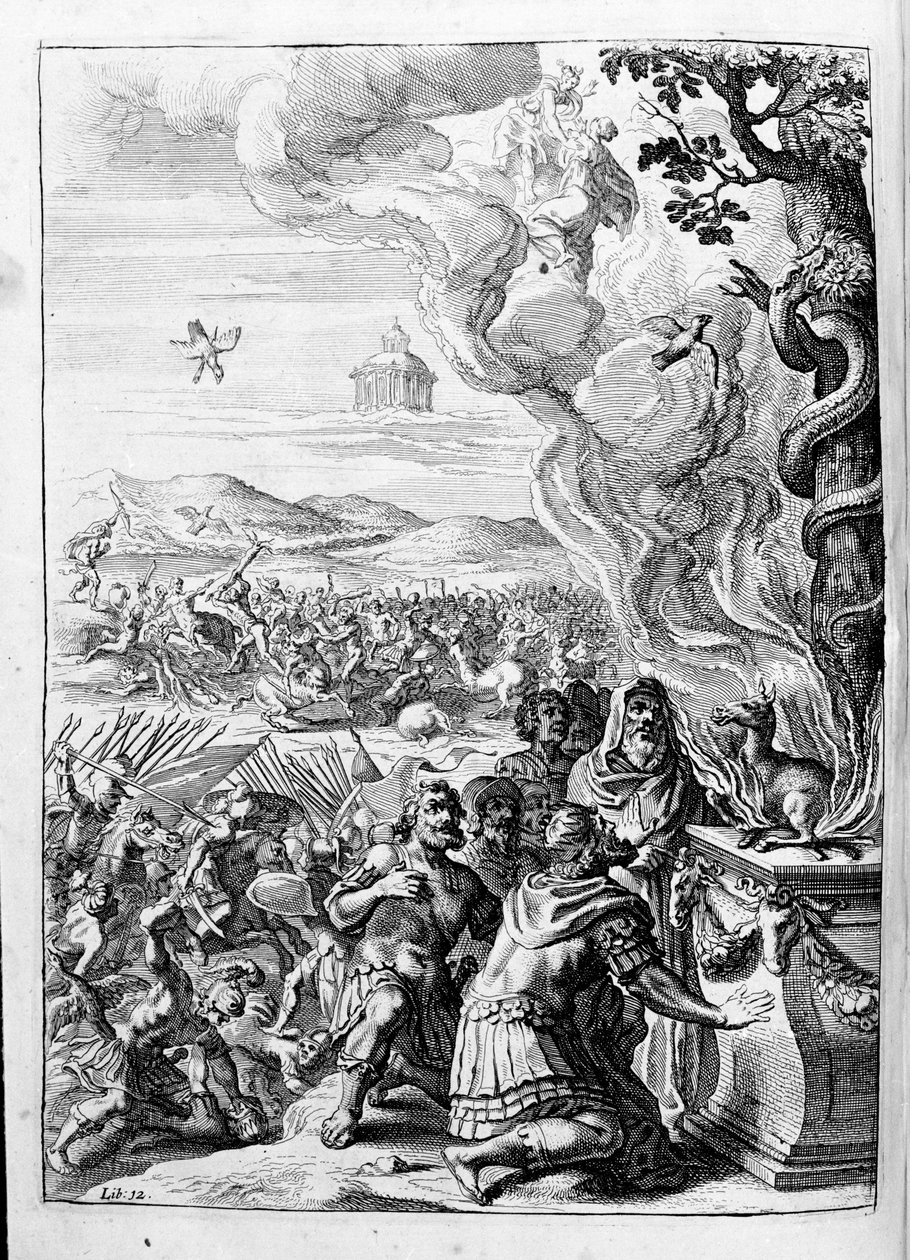 Ovidius (Ovidius) - illustration till bok 15 - (P. Ovidius